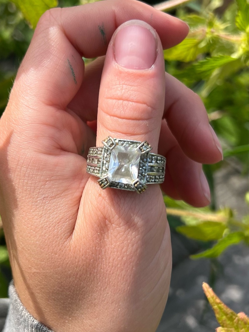 Chunky Bedazzled Ring